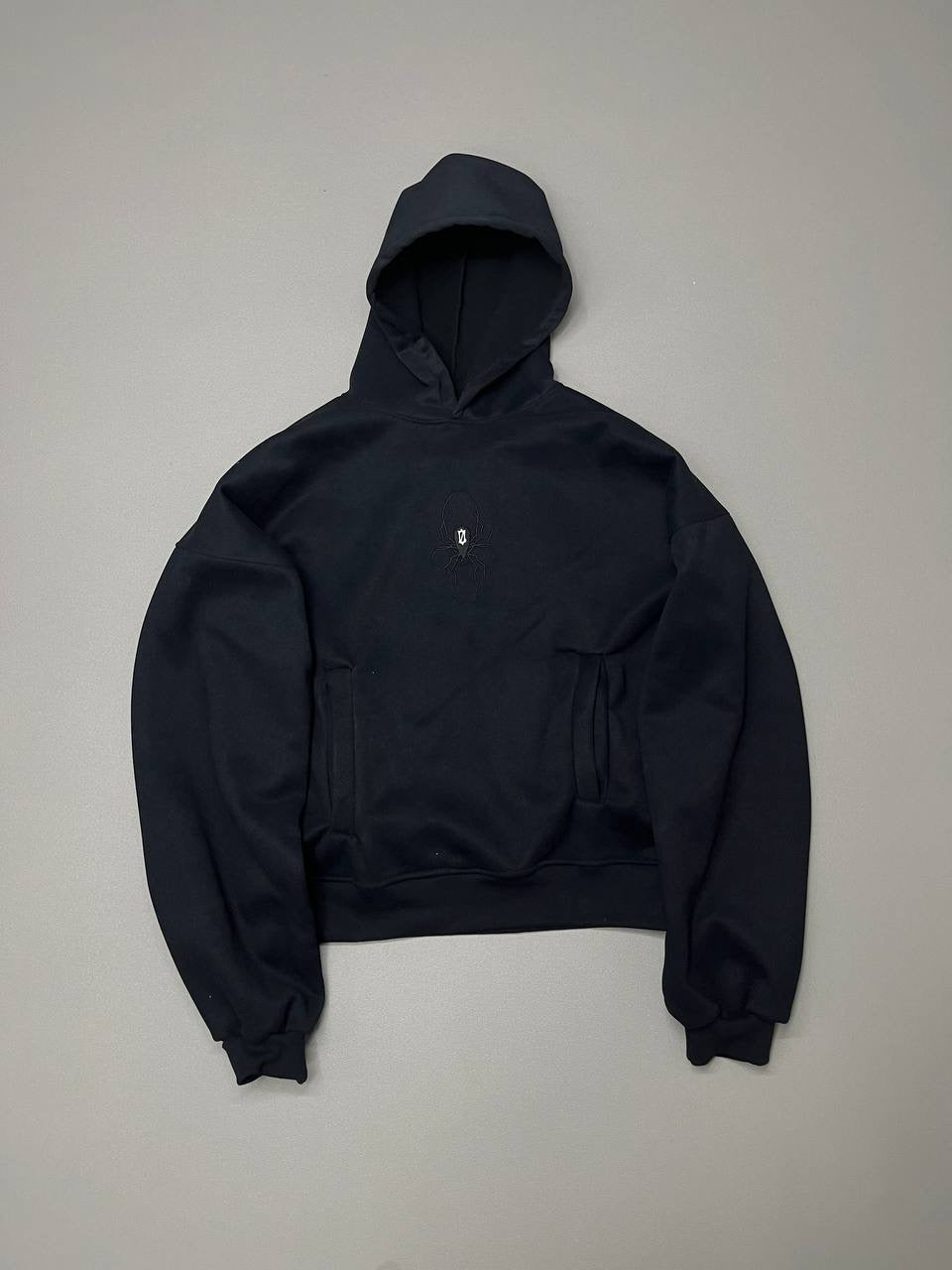 CROPPED SPIDER HOODIE
